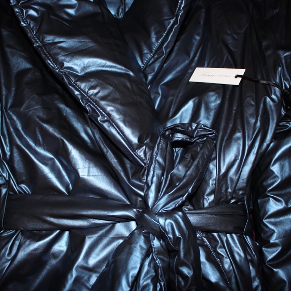 💫🎉HP💫🎉LOVERS + FRIENDS Calla Lily Belted Puffer - Picture 8 of 8